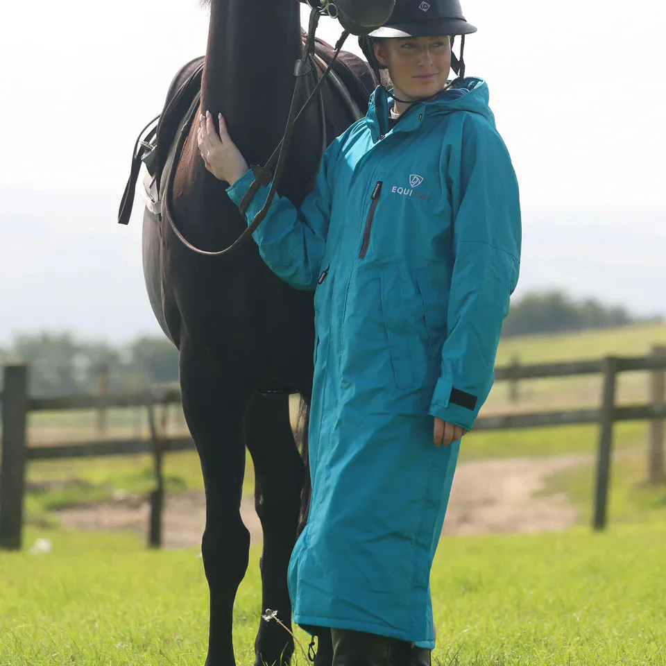EQUIDRY Women's Thin Fleece Evolution - Navy/Blue - Image 30