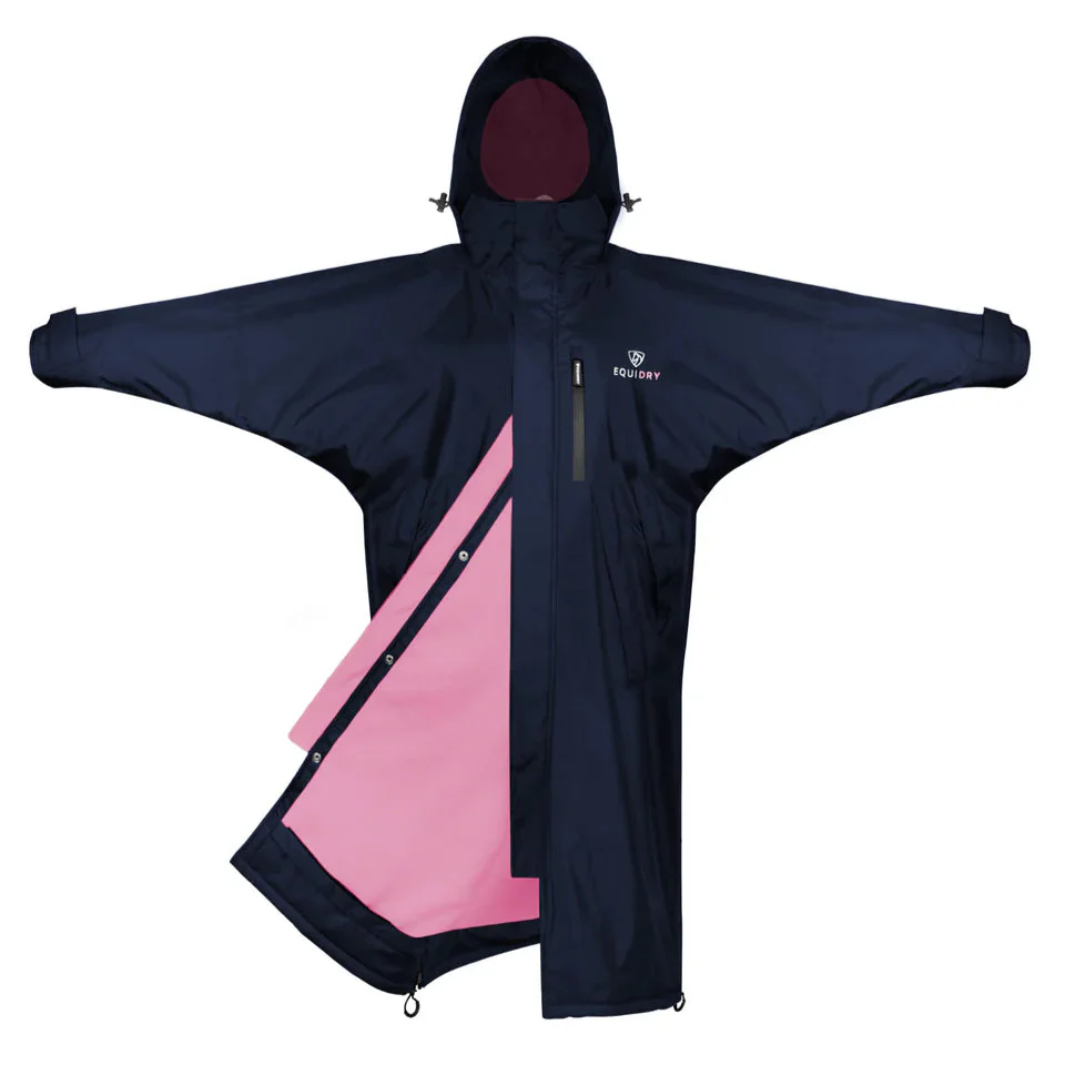 EQUIDRY Women's Thin Fleece Evolution - Navy/Blue - Image 6