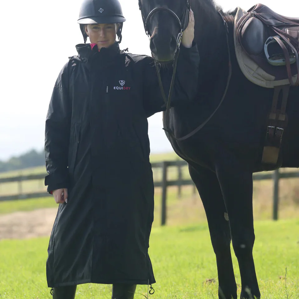 EQUIDRY Women's Thin Fleece Evolution - Black - Image 10