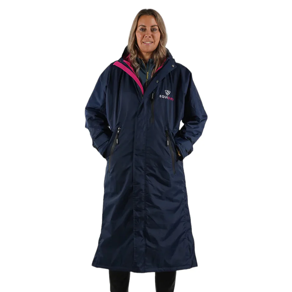 EQUIDRY Women's Thin Fleece Evolution - Navy/Blue - Image 12