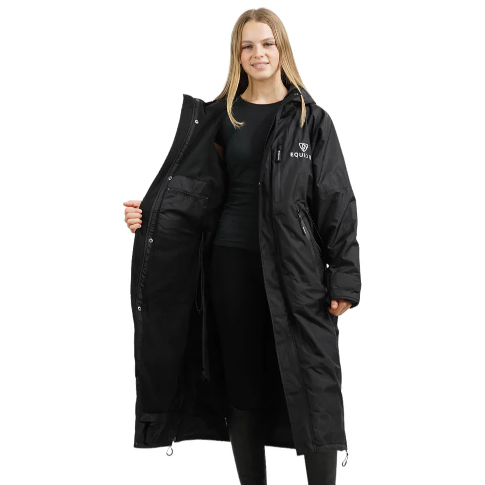 EQUIDRY Women's Thin Fleece Evolution - Black - Image 3