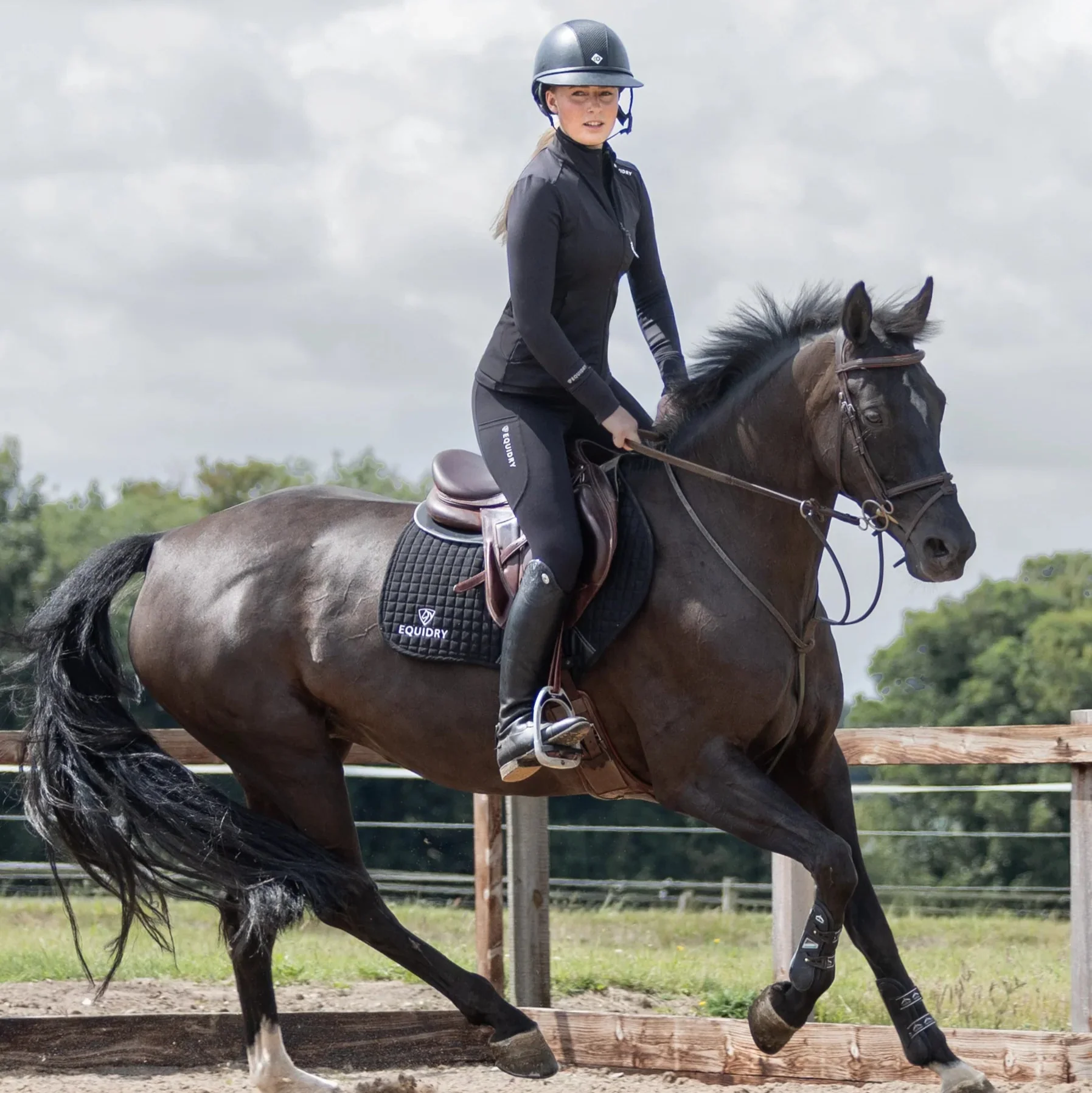 EQUIDRY Women's Water Repellent Leggings - Image 7