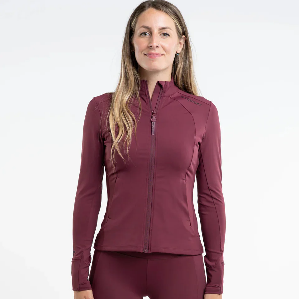 EQUIDRY Women's Water Repellent Zip up Top - Image 18