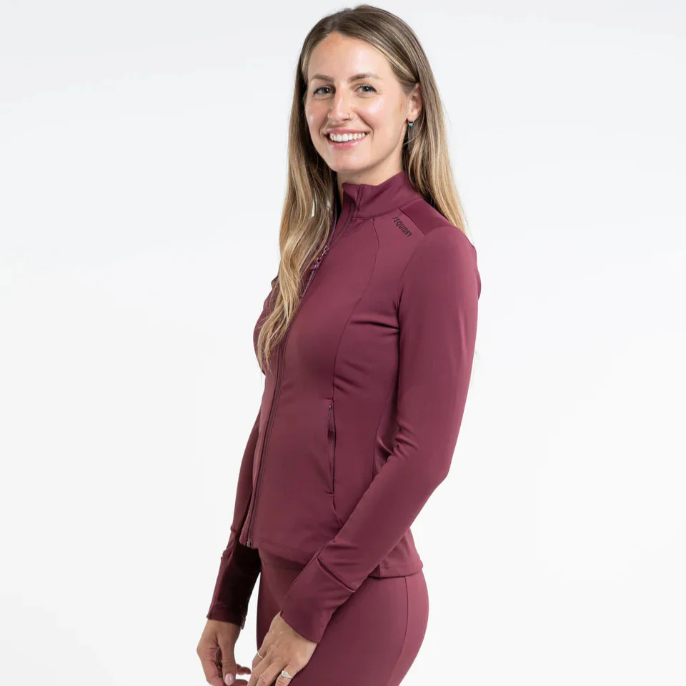 EQUIDRY Women's Water Repellent Zip up Top - Image 19