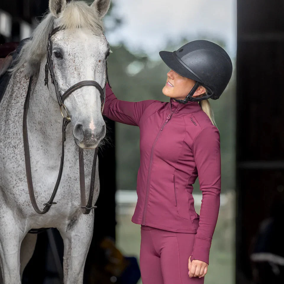 EQUIDRY Women's Water Repellent Zip up Top - Image 23