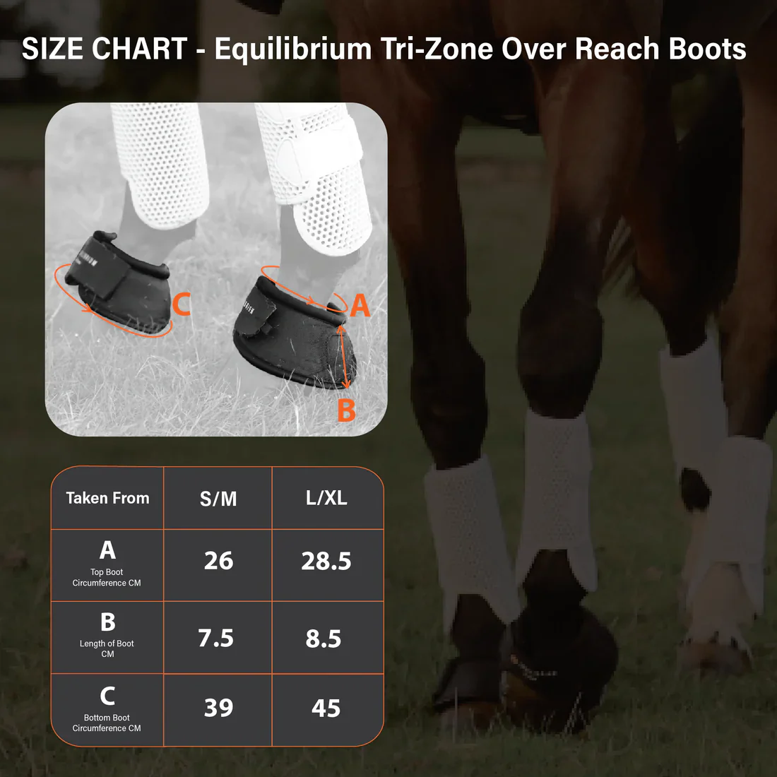 Equilibrium Tri-Zone Over Reach Boots - Image 3