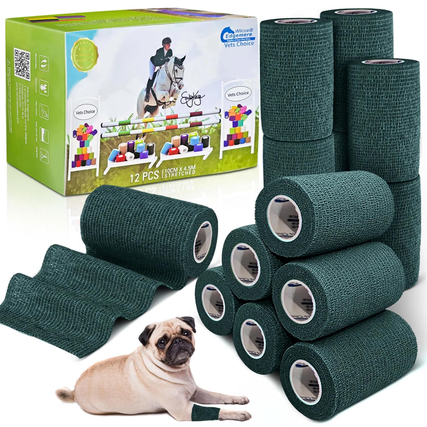 Equimed 10cm Vetwrap Pack of 12 - Image 4