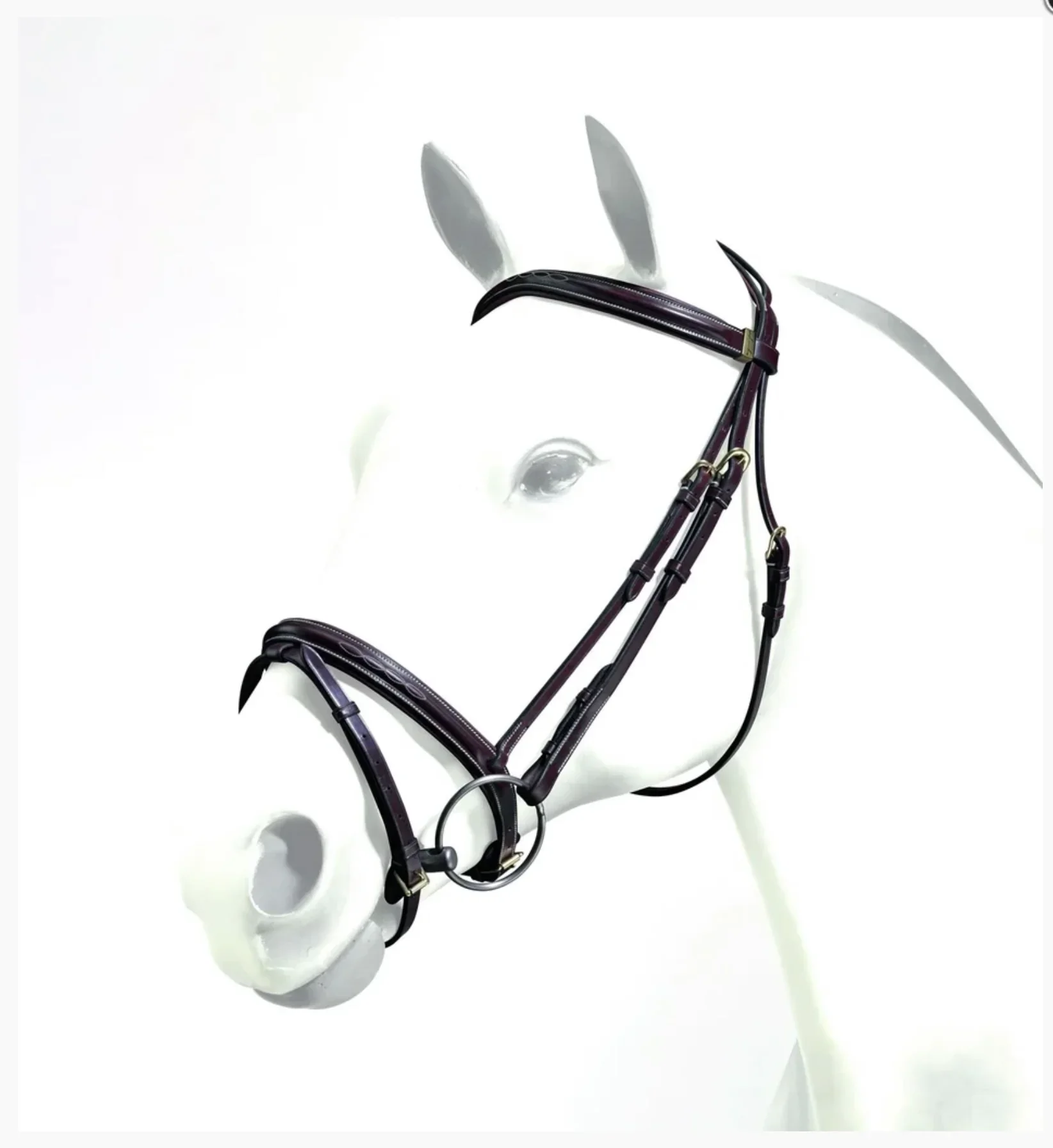 Equipe Emporio Flash Bridle - No Reins - Image 2