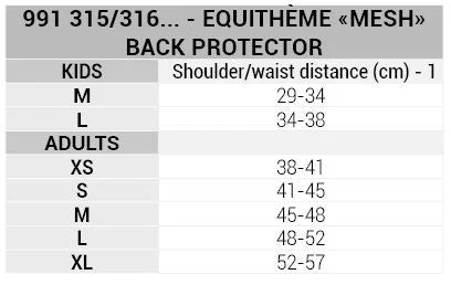 Equitheme Mesh Back Protector - Image 8