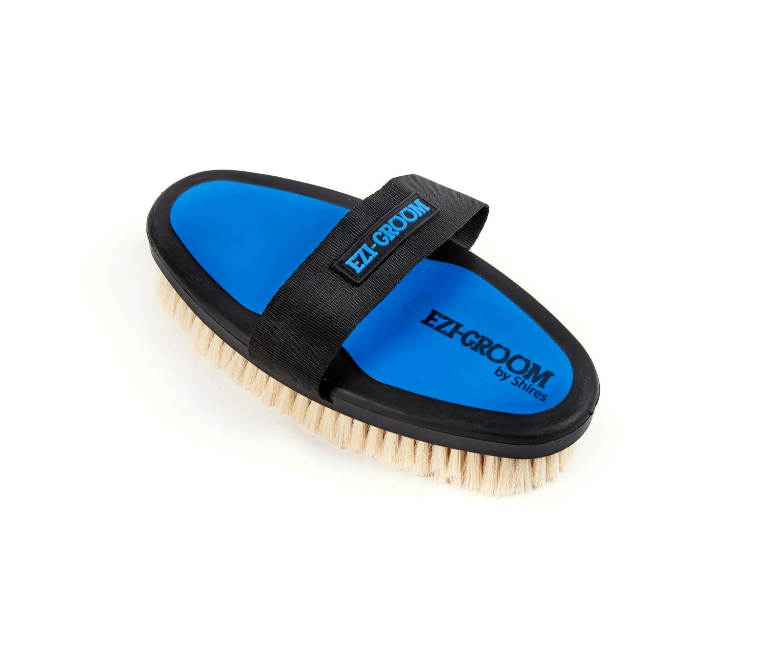 Ezi-Groom Grip Body Brush With Goat Hair