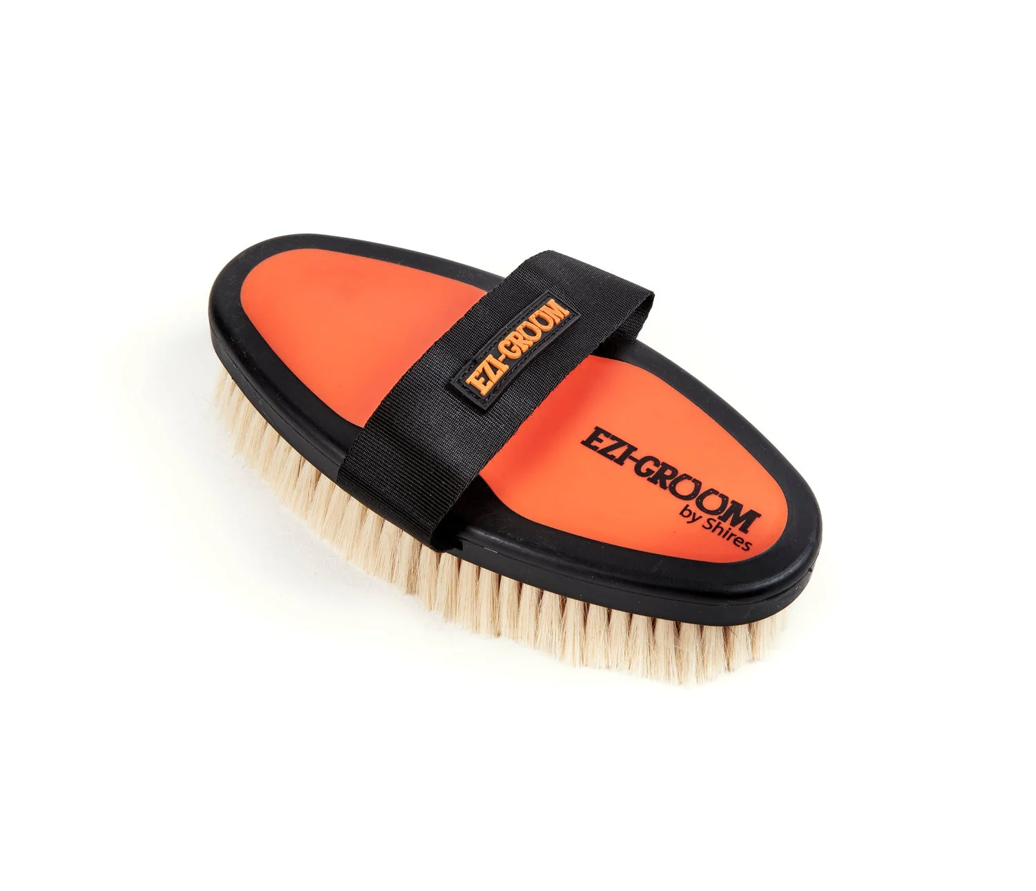 Ezi-Groom Grip Body Brush With Goat Hair - Image 5