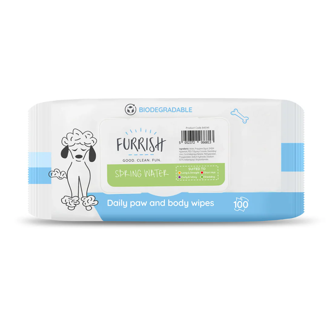 Furrish Daily Paw & Body Wipes - Image 2