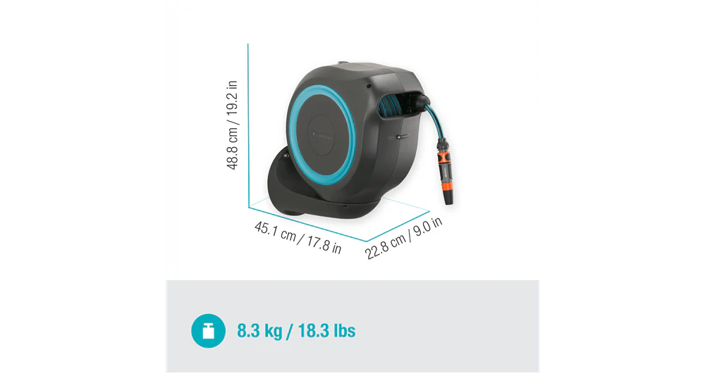 Gardena Wall-Mounted Hose Box RollUp M - Image 4