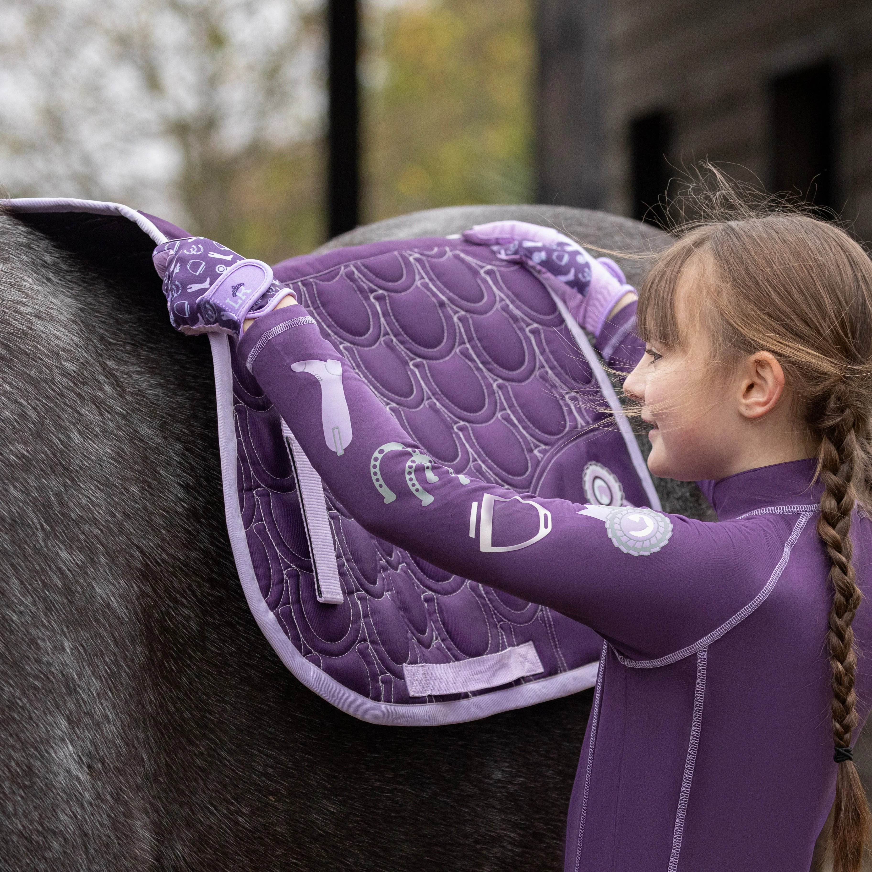 Giddy Up Gymkhana Saddle Pad by Little Rider - Image 2