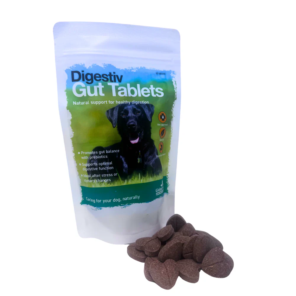 Global Herbs Canine Digestive Gut Tablets - Image 2