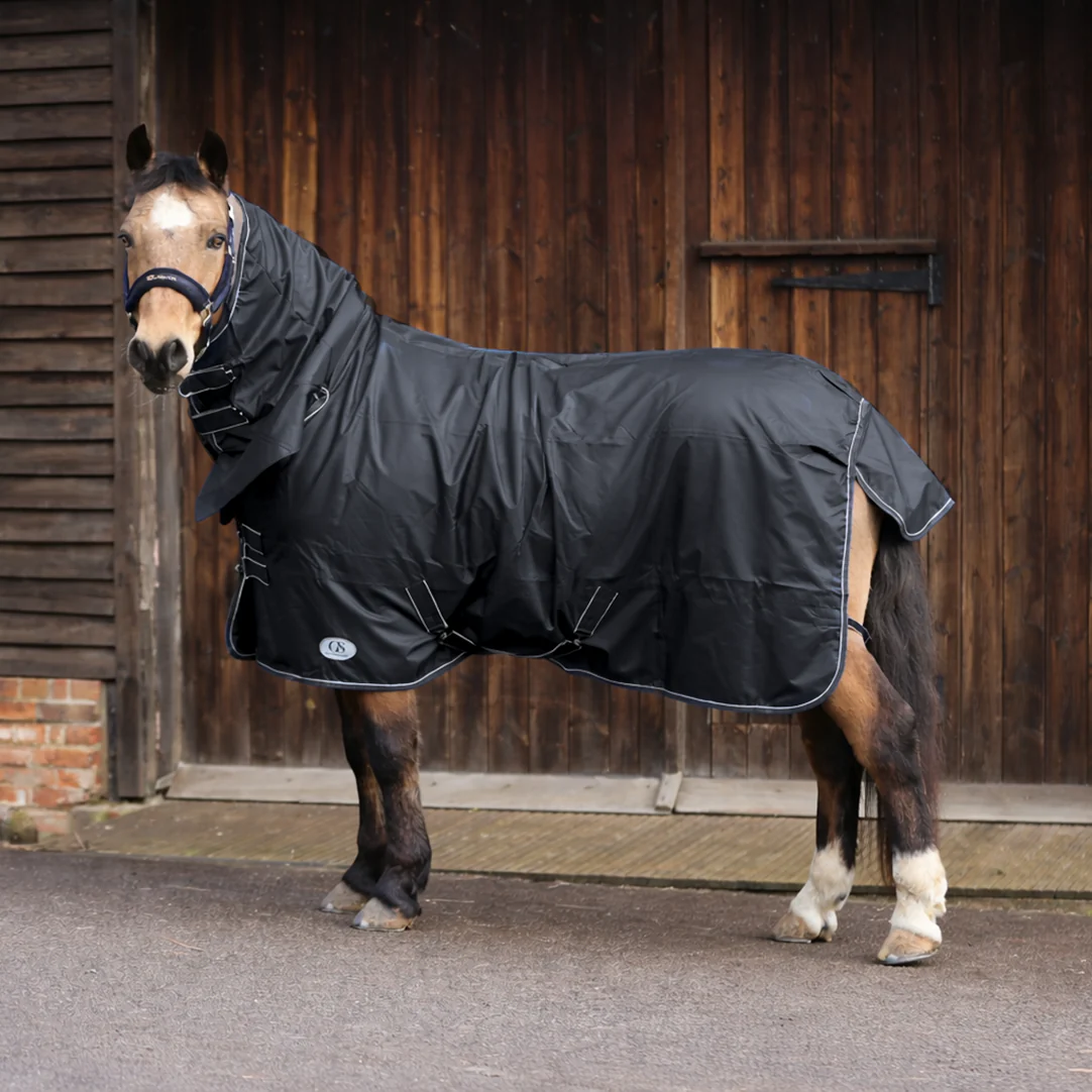 GS Equestrian 0g 840 Denier Combo Neck Turnout Rug - Image 3
