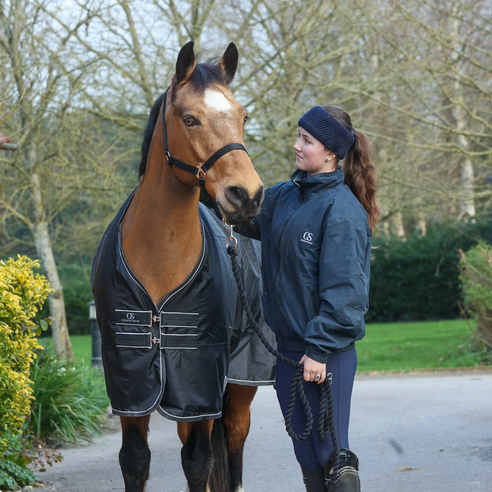 GS Equestrian 0g 840 Denier Standard Neck Turnout Rug - Image 9