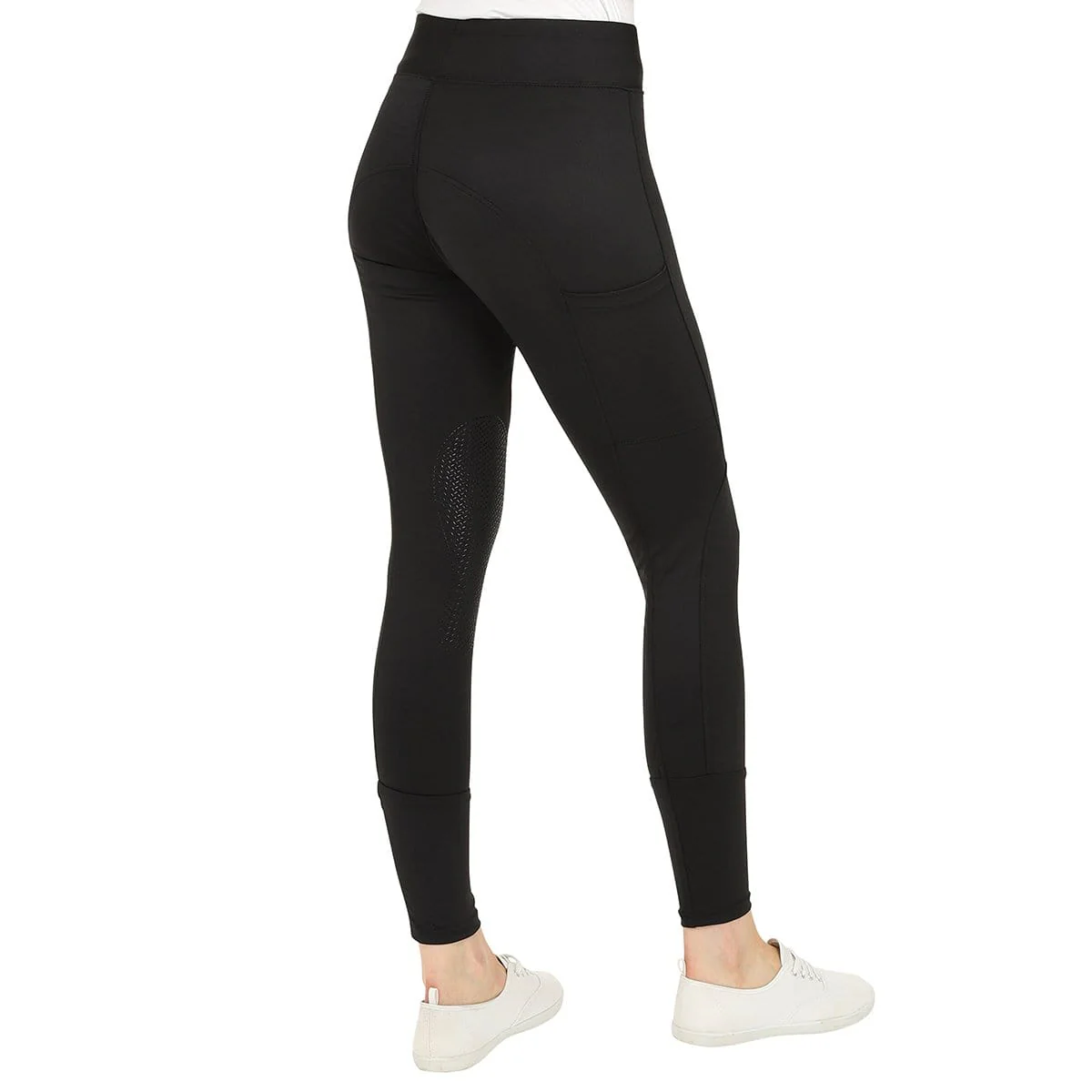 GS Equestrian Aisha Ladies Silicone Knee Riding Tights - Image 20