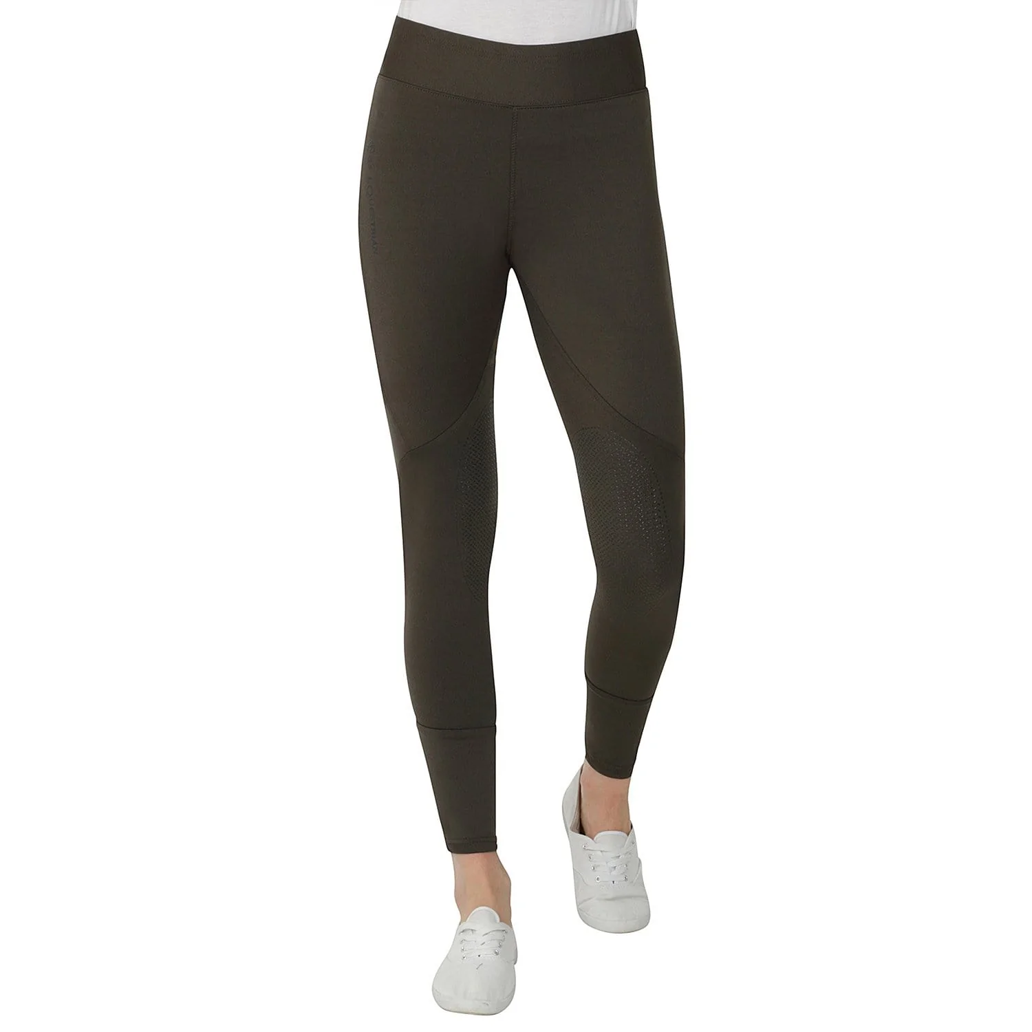 GS Equestrian Aisha Ladies Silicone Knee Riding Tights - Image 24