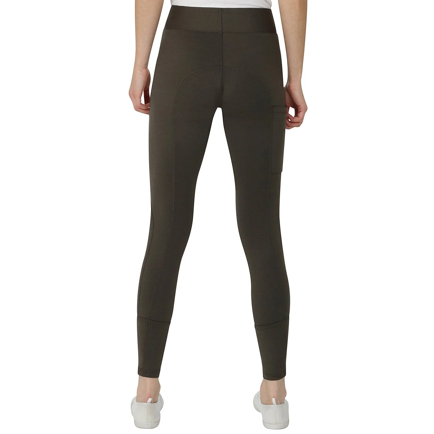 GS Equestrian Aisha Ladies Silicone Knee Riding Tights - Image 27