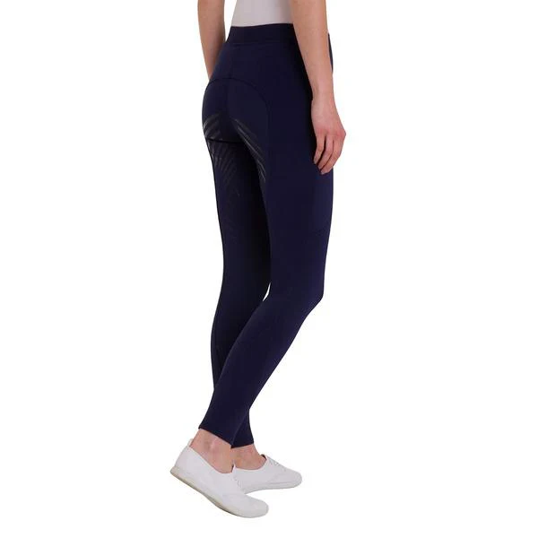 GS Equestrian Becca Childrens Silicone Riding Tights - Image 6