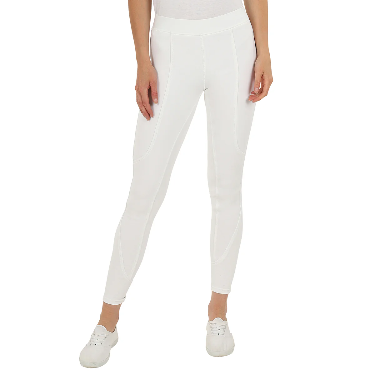 GS Equestrian Becca Ladies Full Seat Silicone Riding Tights - Image 14