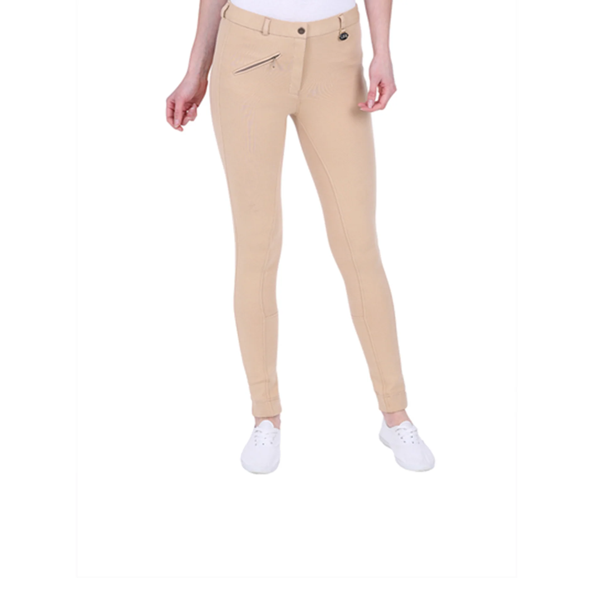 GS Equestrian Ellia Childrens Silicone Full Seat Jodhpurs - Image 19