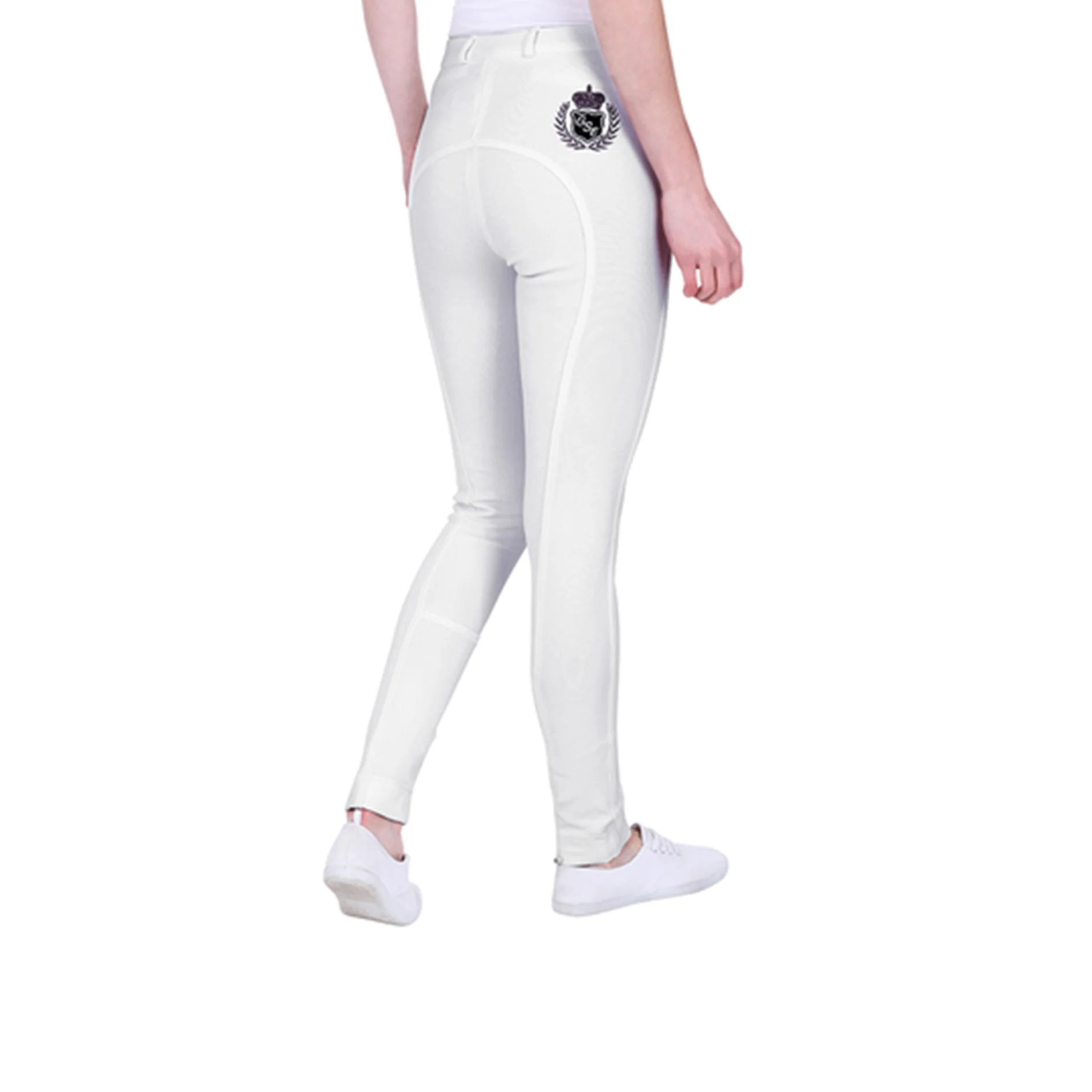 GS Equestrian Ellia Childrens Silicone Full Seat Jodhpurs - Image 29