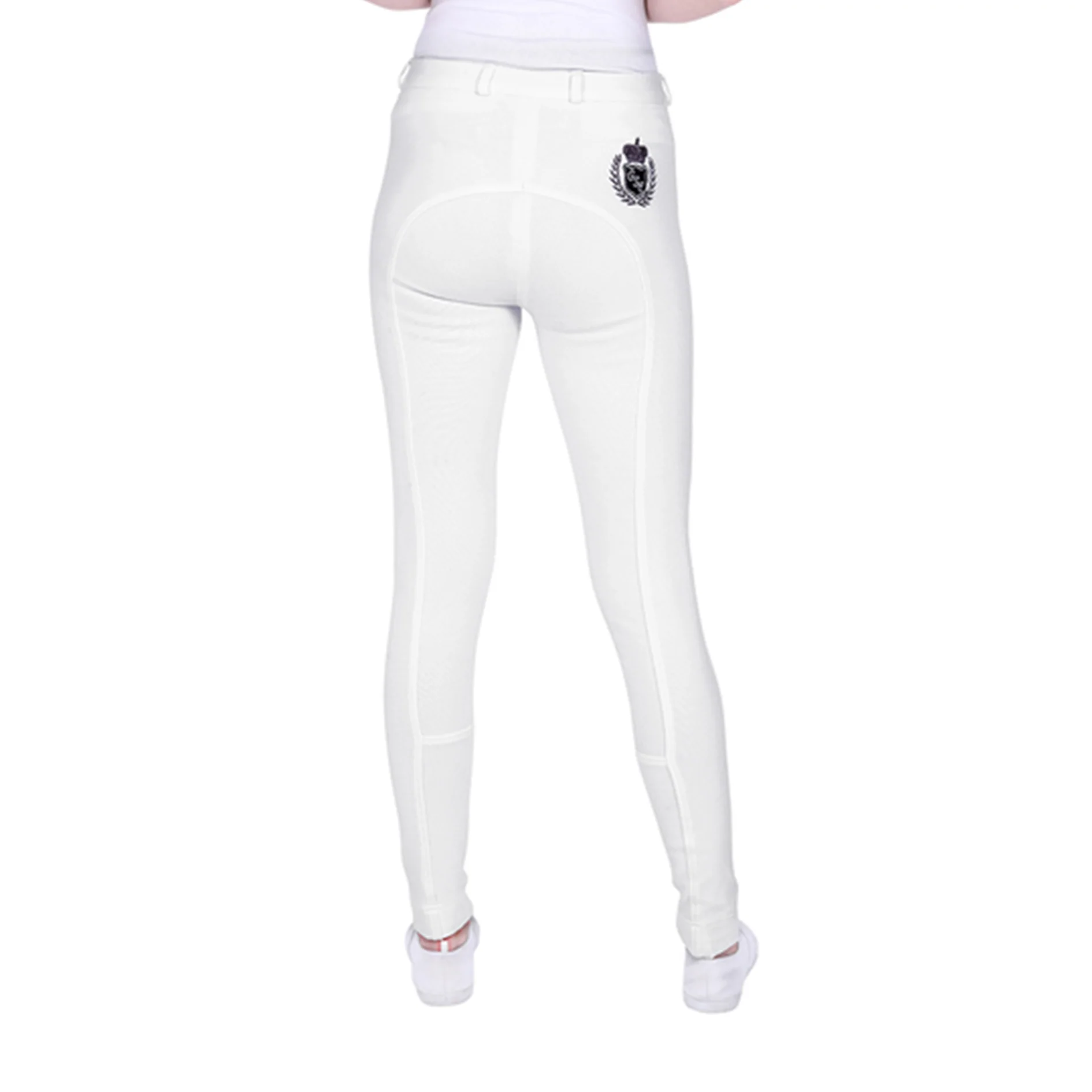 GS Equestrian Ellia Childrens Silicone Full Seat Jodhpurs - Image 30
