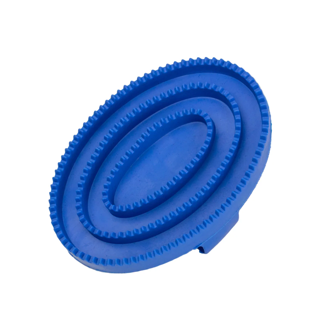 GS Equestrian & Country Round Rubber Curry Comb - Image 4