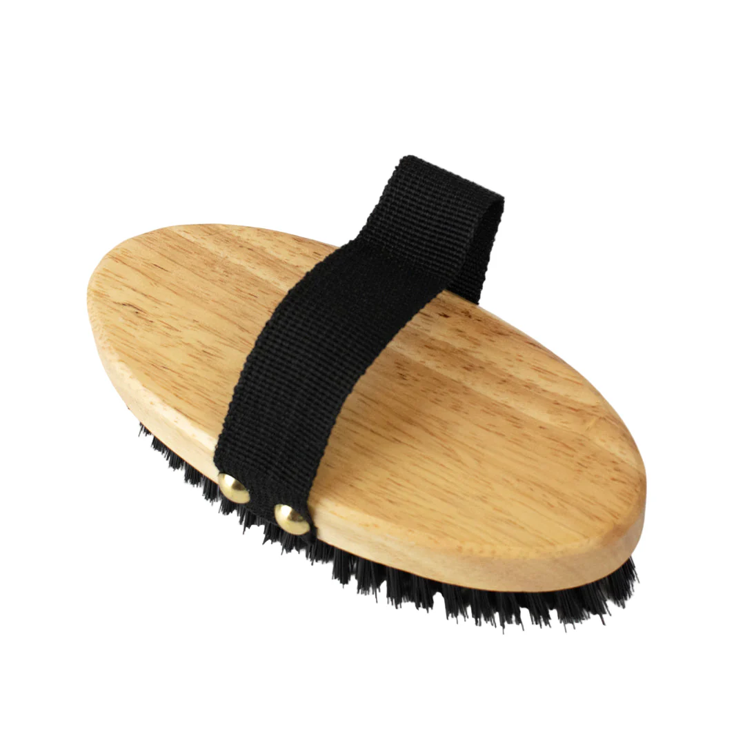 GS Equestrian & Country Wooden Body Brush - Image 2
