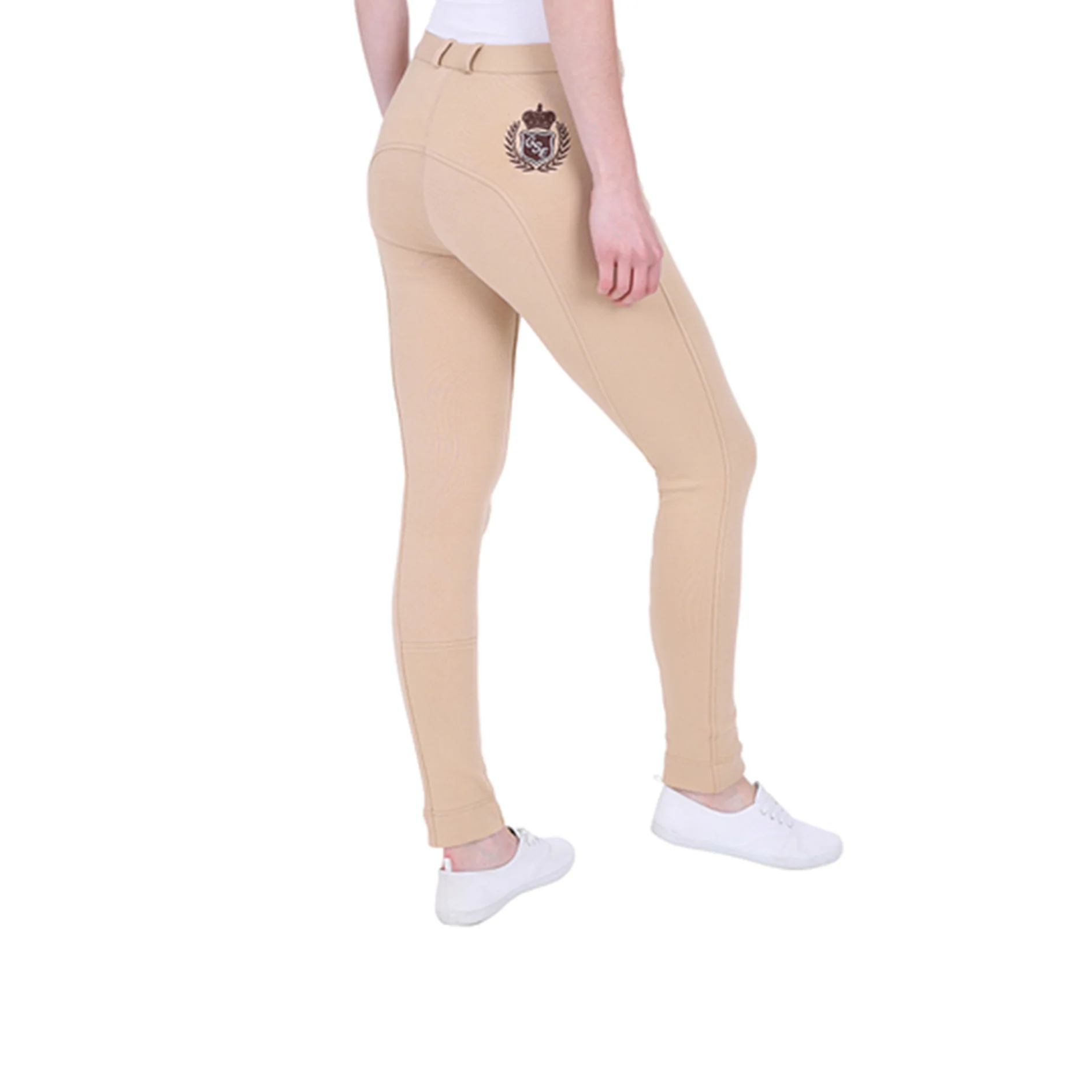 GS Equestrian Ellia Ladies Silicone Full Seat Jodhpurs - Image 12