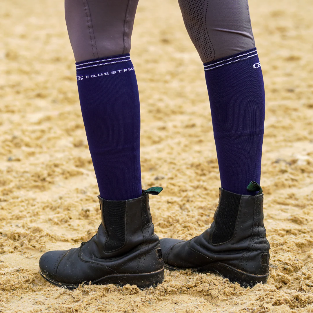GS Equestrian Knee Length Competition Socks - Image 2