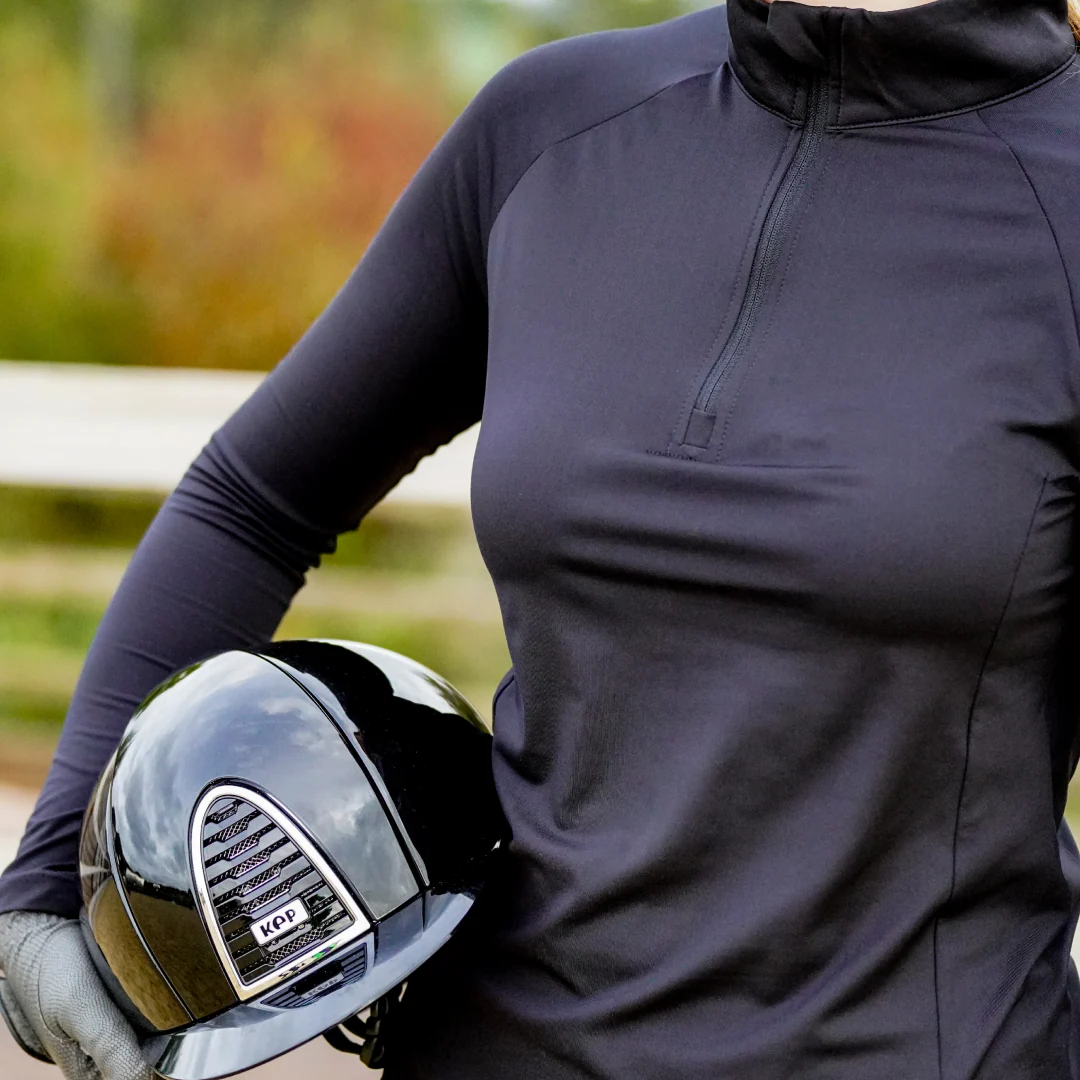 GS Equestrian Ladies Momentum Long Sleeve Base Layer - Image 14