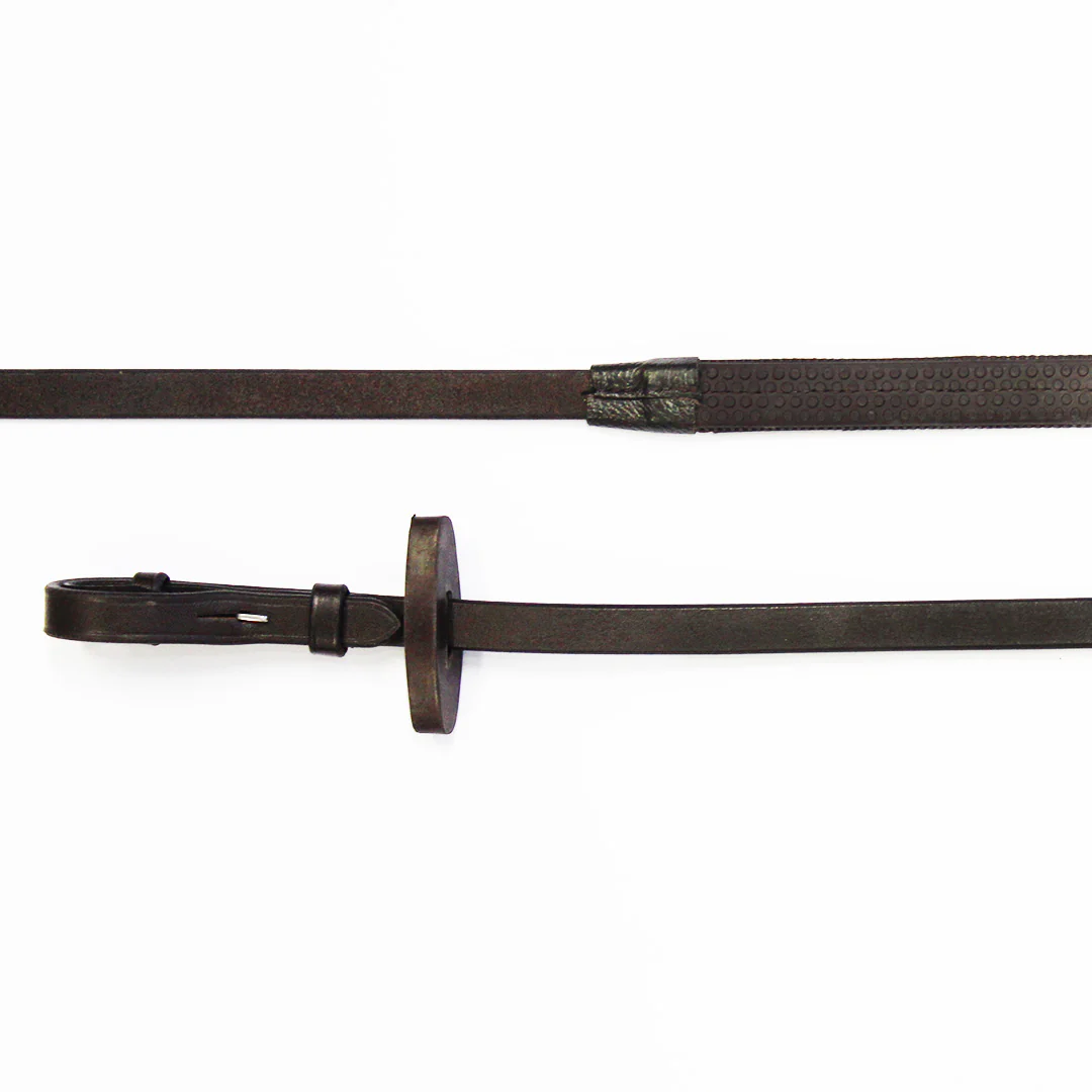 GS Equestrian Leather Reins - Image 2