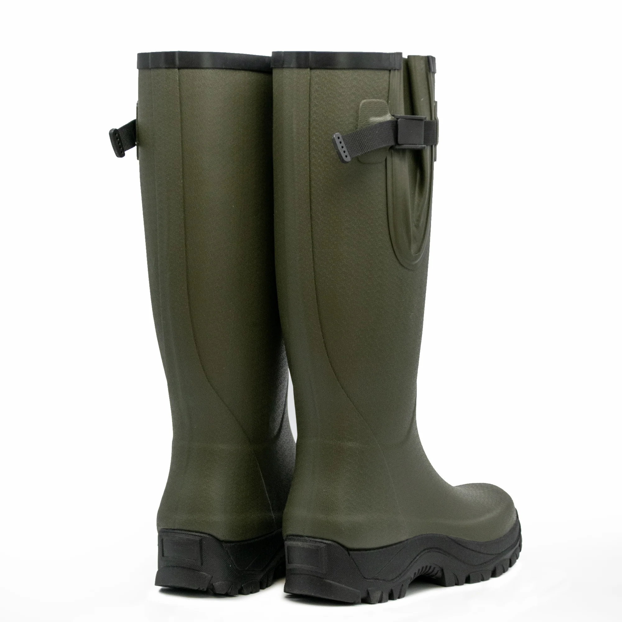GS Equestrian Mens Belstone Jersey Wellington Boots - Image 3