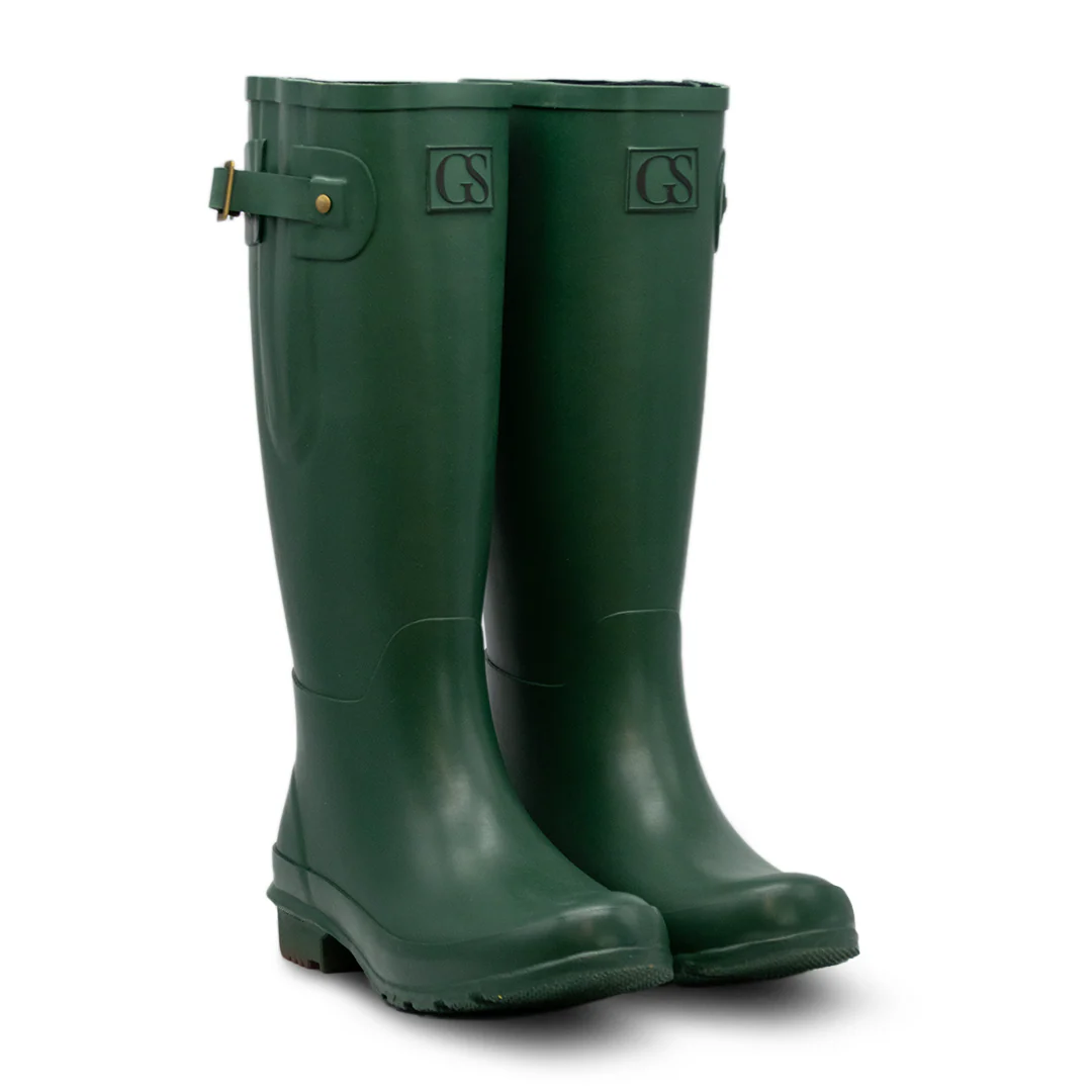 GS Equestrian Mens Hexworthy Wellington Boots - Image 3