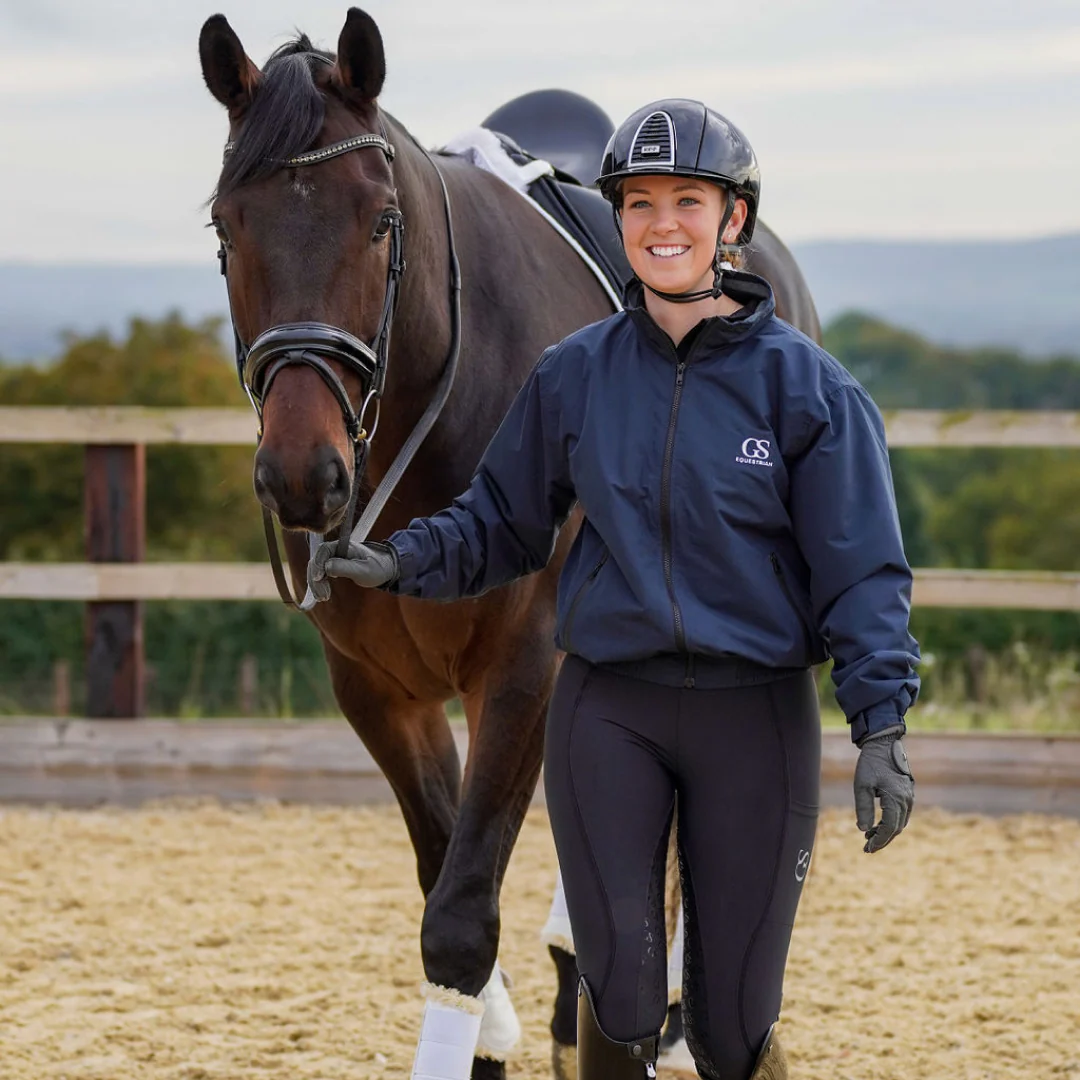 GS Equestrian Fleece Lined Blouson Jacket - Image 8