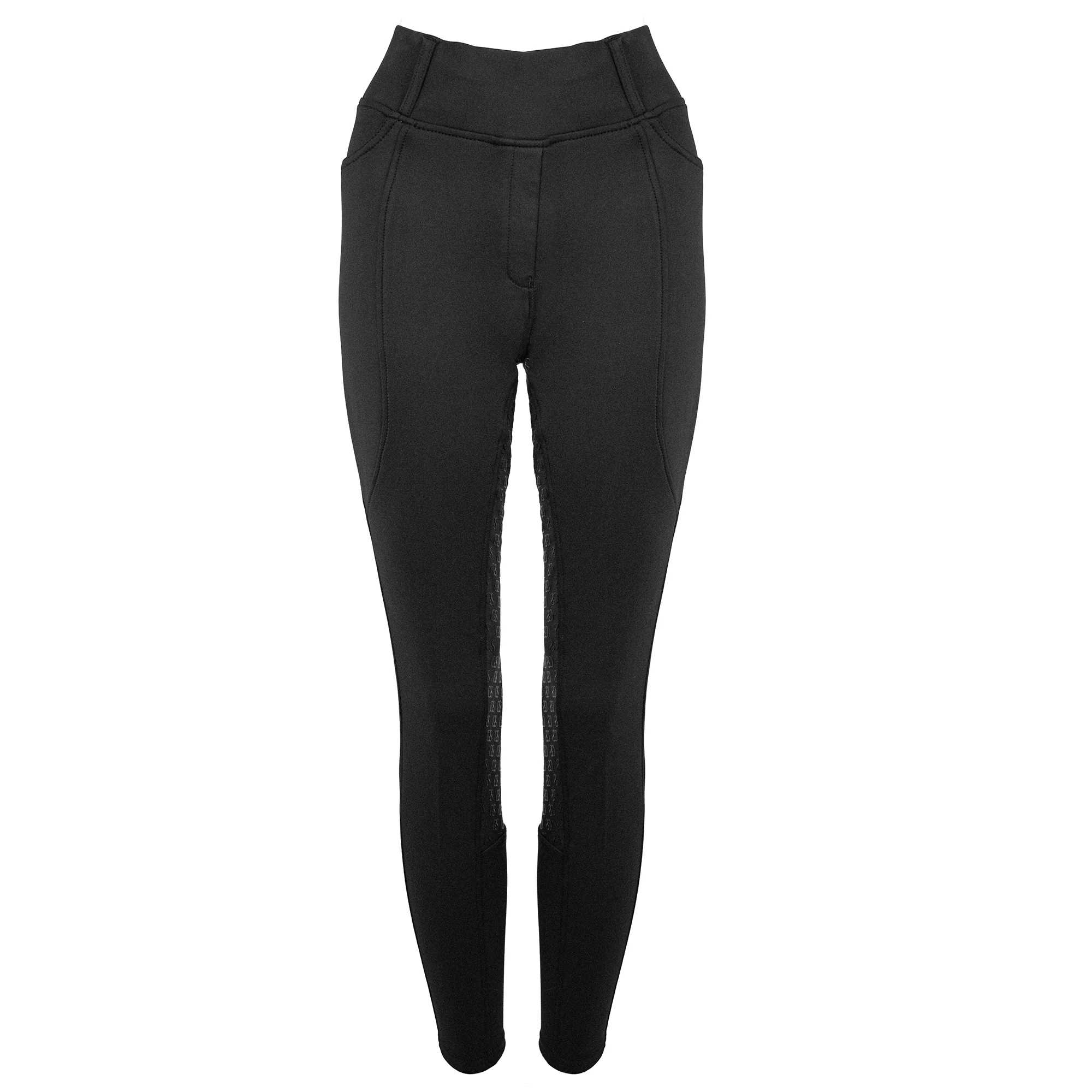 GS Equestrian Children's Winter Fleece Lined Riding Tights