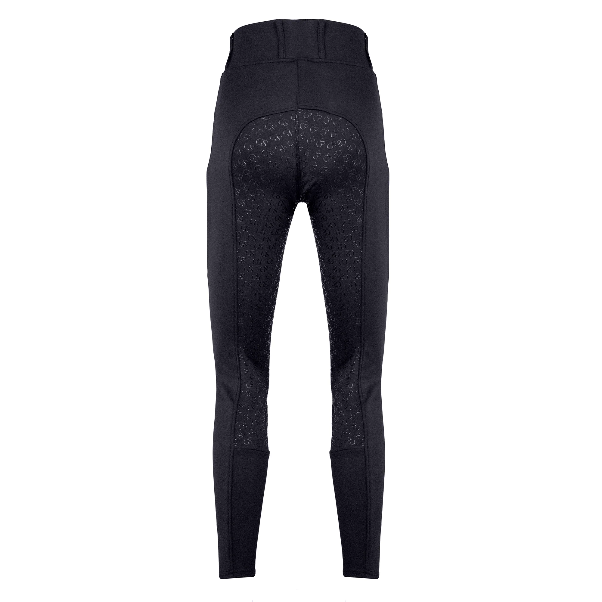 GS Equestrian Children's Winter Fleece Lined Riding Tights - Image 5