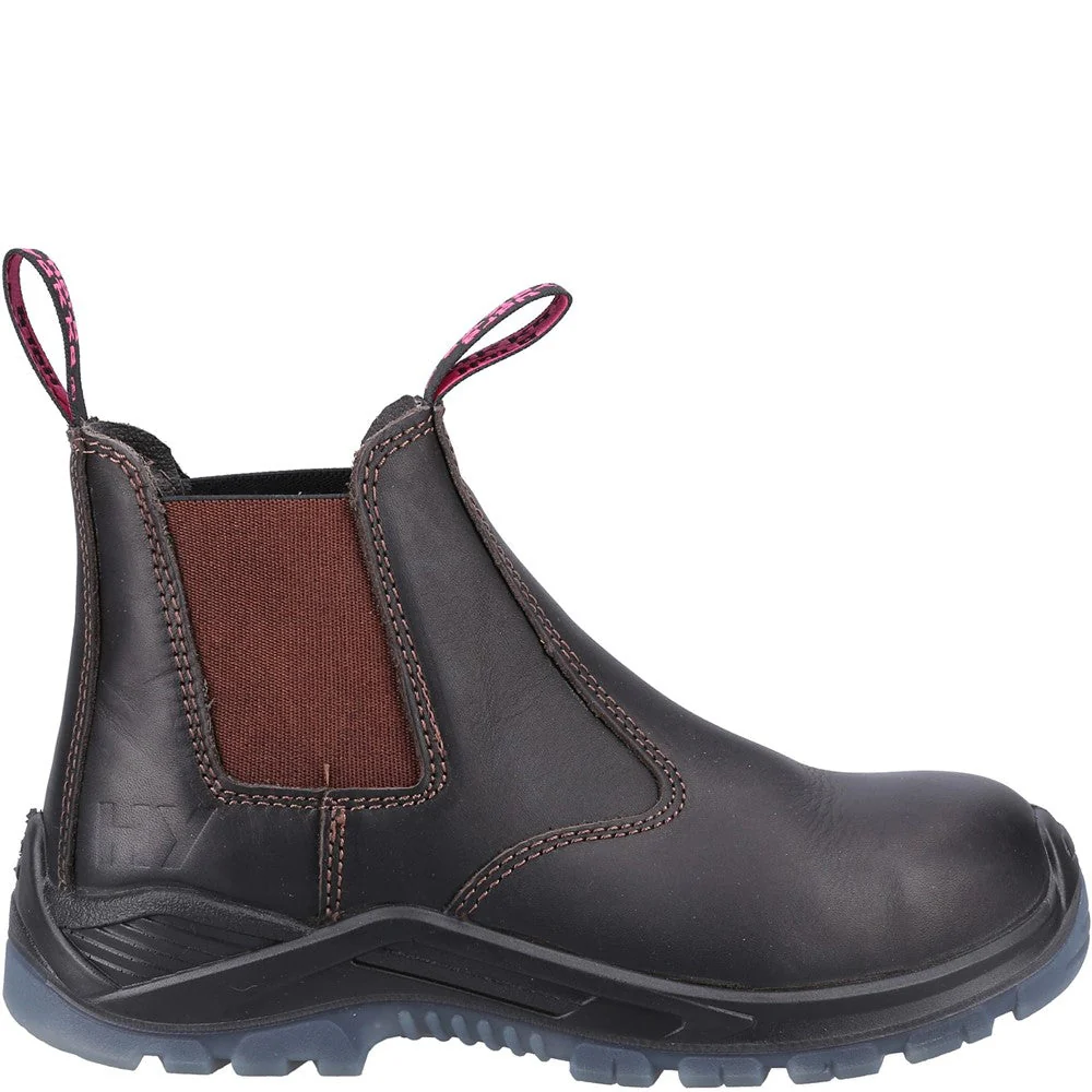 Hard Yakka Women Banjo Elastic Gusset Safety Boot - Image 3