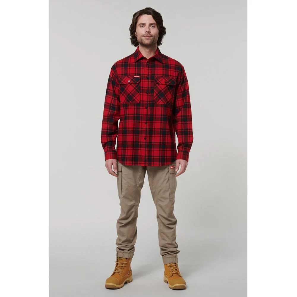 Hard Yakka Men Core Flannel Shirt - Image 4
