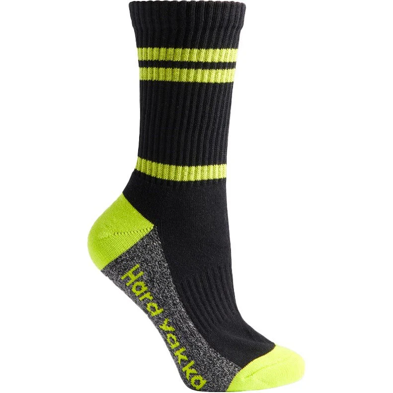 Hard Yakka Women Crew 3 Pack Work Sock - Image 3