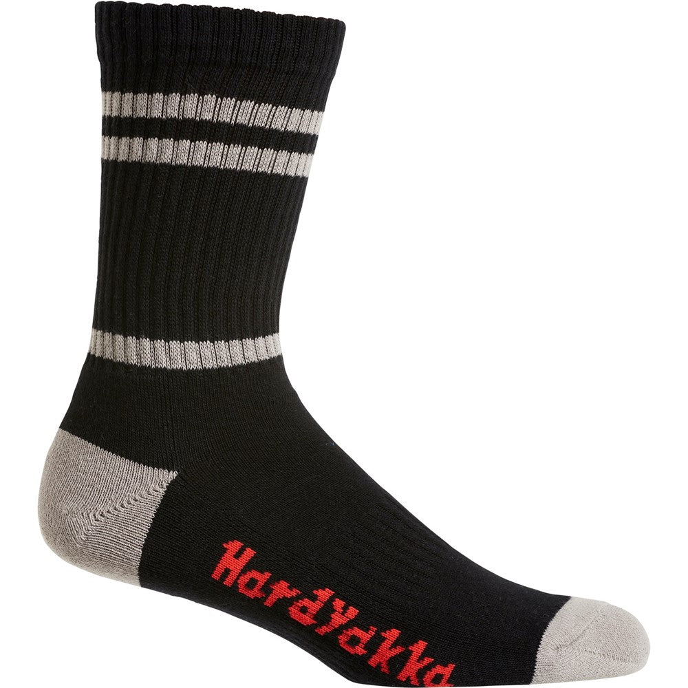 Hard Yakka Men Crew Five Pack Worksock - Image 4
