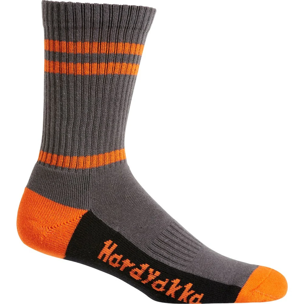 Hard Yakka Men Crew Five Pack Worksock - Image 5