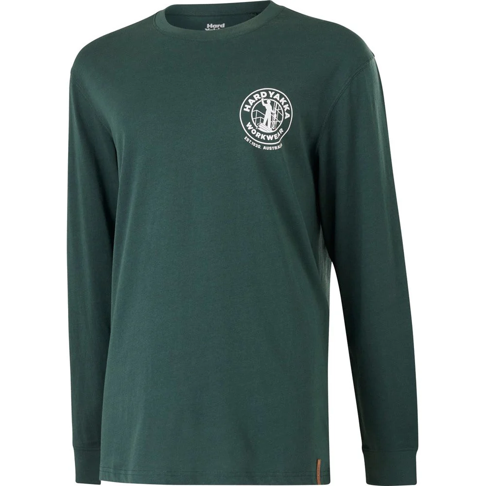 Hard Yakka Men Heritage Icon Long Sleeve Tee - Image 9