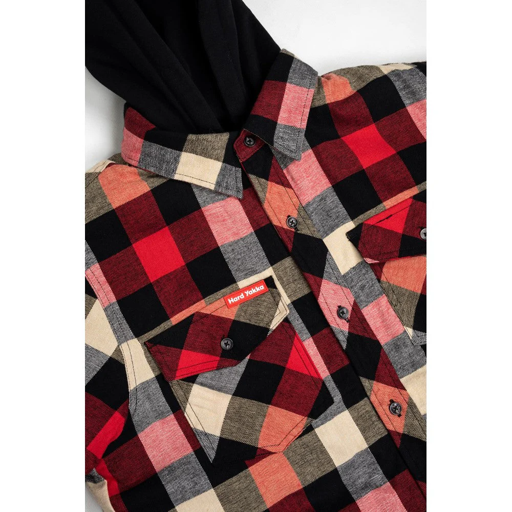 Hard Yakka Men Quilted Flannel Shacket - Image 6