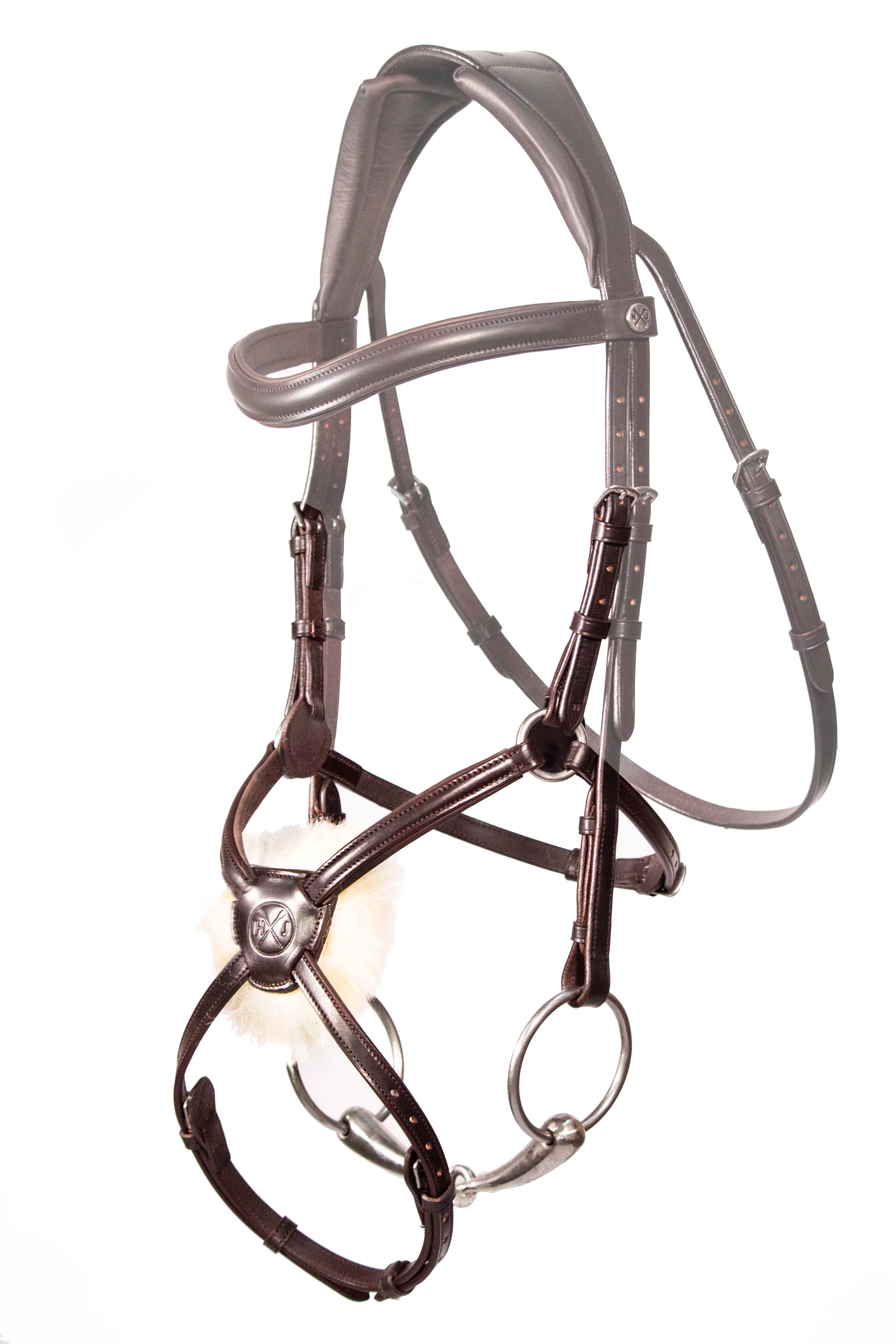 Henry James Double Buckle Figure 8 Grackle Noseband - Image 4
