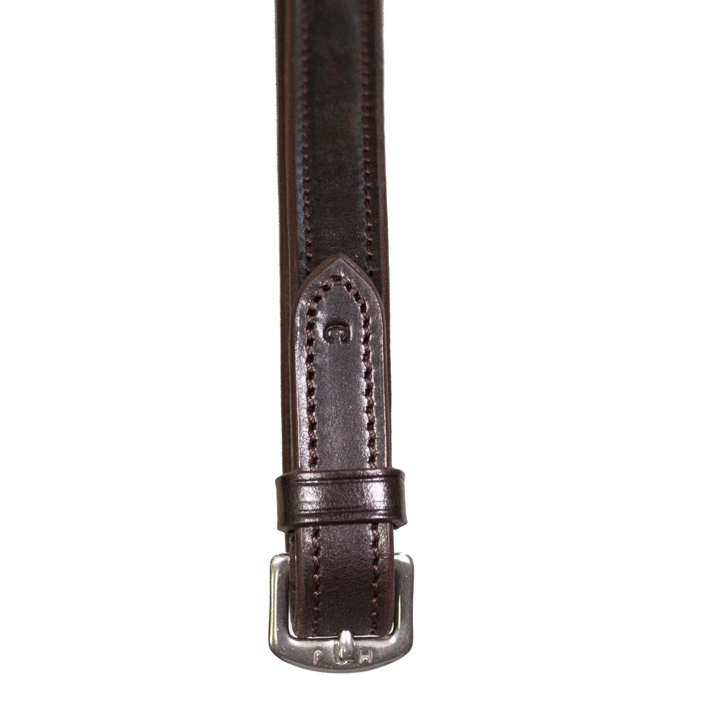 Henry James Large Pimple Hybrid Rubber Reins With Leather Stoppers - Image 10