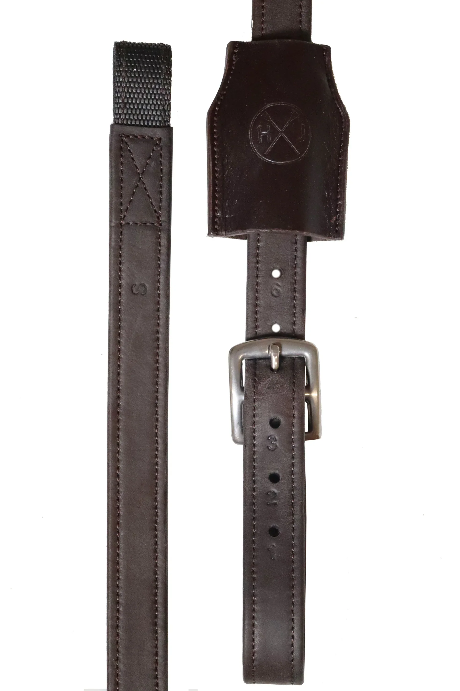 Henry James Mono Dressage Stirrup Leathers - Image 3